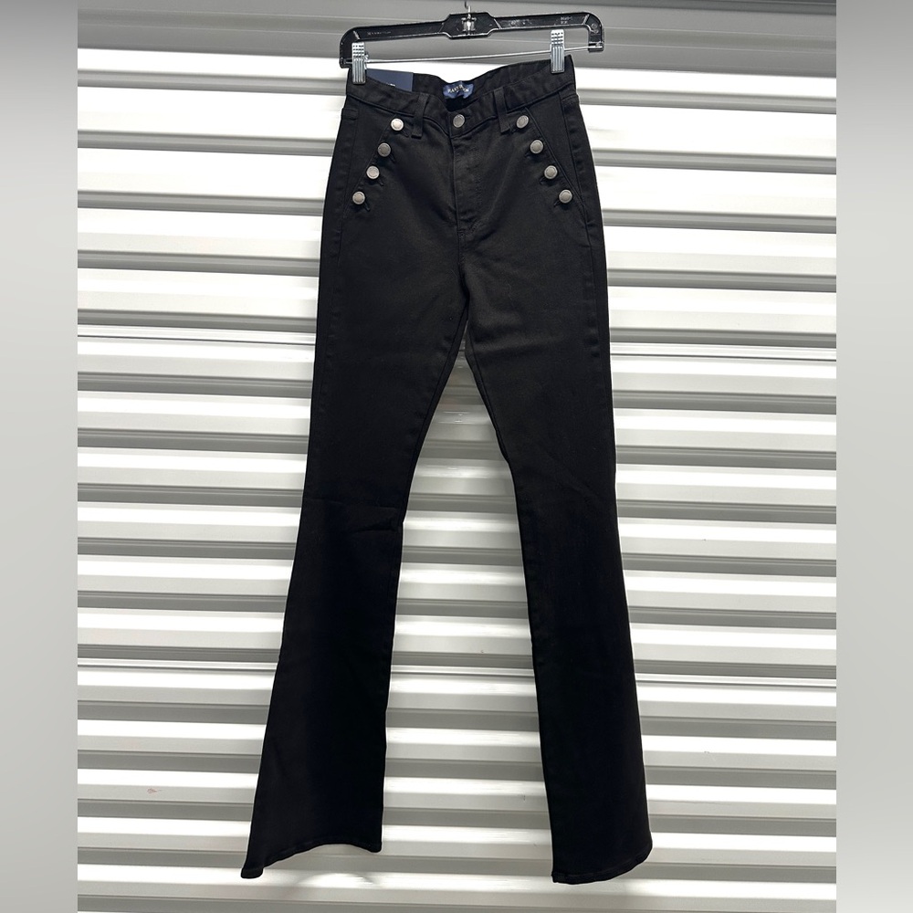 Ramy Brook Black Flare Jeans
